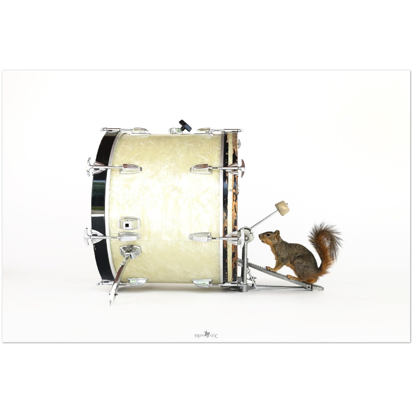 Kick Drum Color Poster