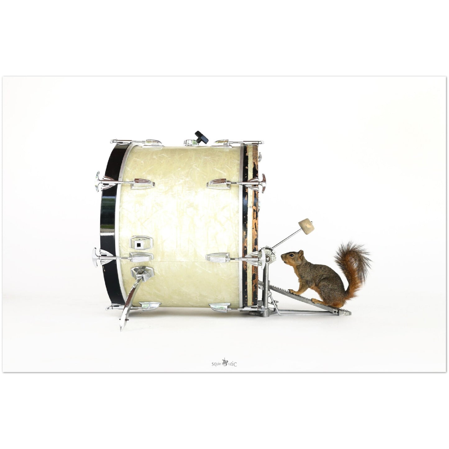 Kick Drum Color Poster