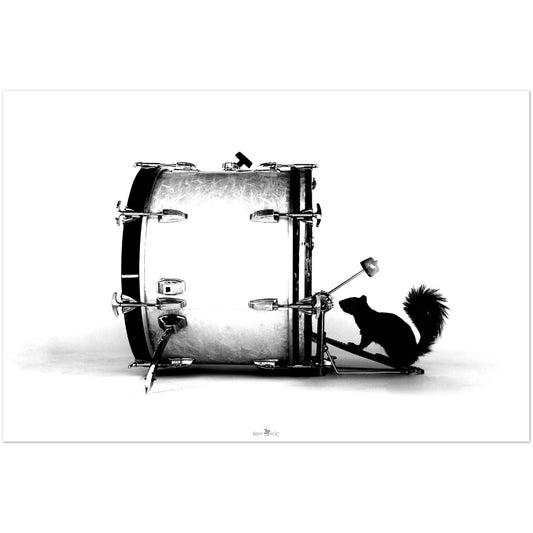 Kick Drum Poster